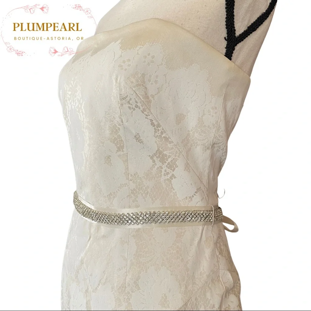 An Original Milly of New York Vintage Custom wedding gown - Picture 5 of 16